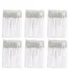 1000Pcs/lot Disposable Micro Eyelash Brushes Mascara Wands Applicator Cosmetic Brushes Comb White Eyelash Extension Makeup Tool 6