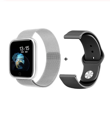 Silver Женские Водонепроницаемые Смарт-часы true P70 P68 Plus, Bluetooth, умные часы для Apple IPhone, Xiaomi, монитор сердечного ритма, фитнес-трекер - Цвет: Silver