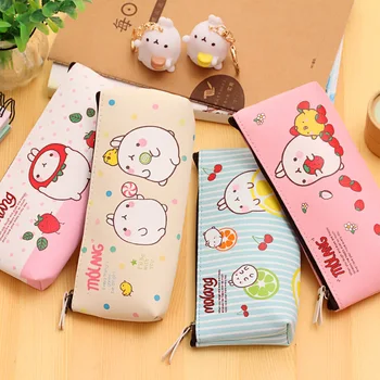 

Sweet Cartoon Potato Malong Rabbit PU Pencil Bags/Students' gift Storage/Multifunction clean up bags/office school supplies