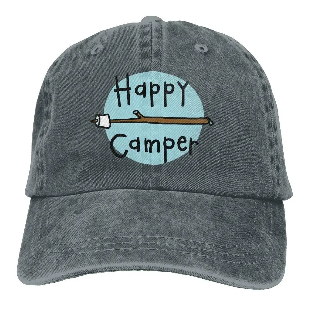 Бейсболка Happy Camper 2 для мужчин и женщин Snapback Casquettes регулируемая бейсболка