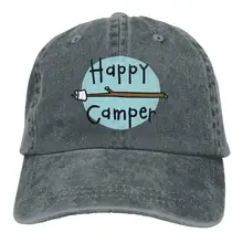 Бейсболка Happy Camper 2 для мужчин и женщин Snapback Casquettes регулируемая бейсболка
