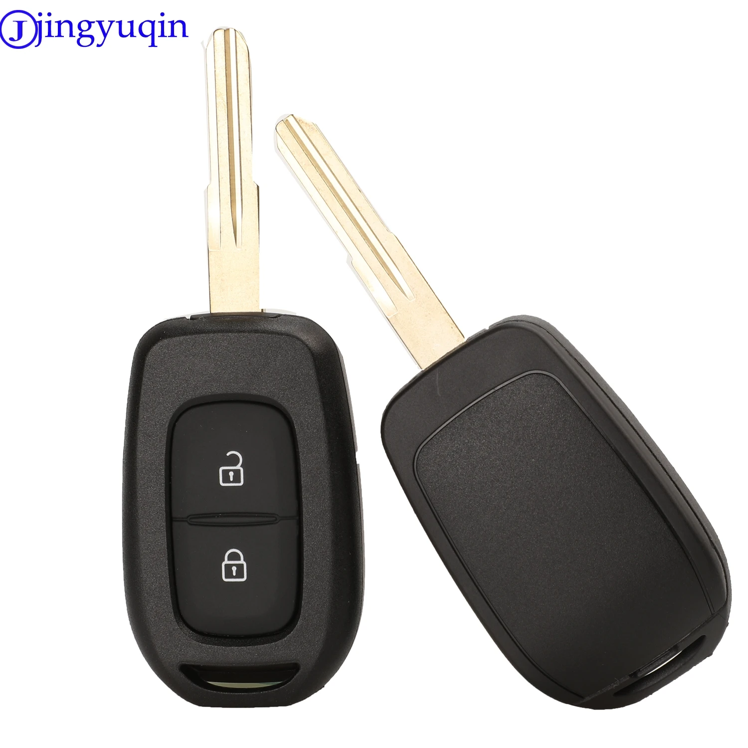 Jingyuqin 10 шт. дистанционный Автомобильный ключ 433 МГц для Renault Sandero Dacia Logan Lodgy Dokker Duster с чипом PCF7961M HITAG AES Blade