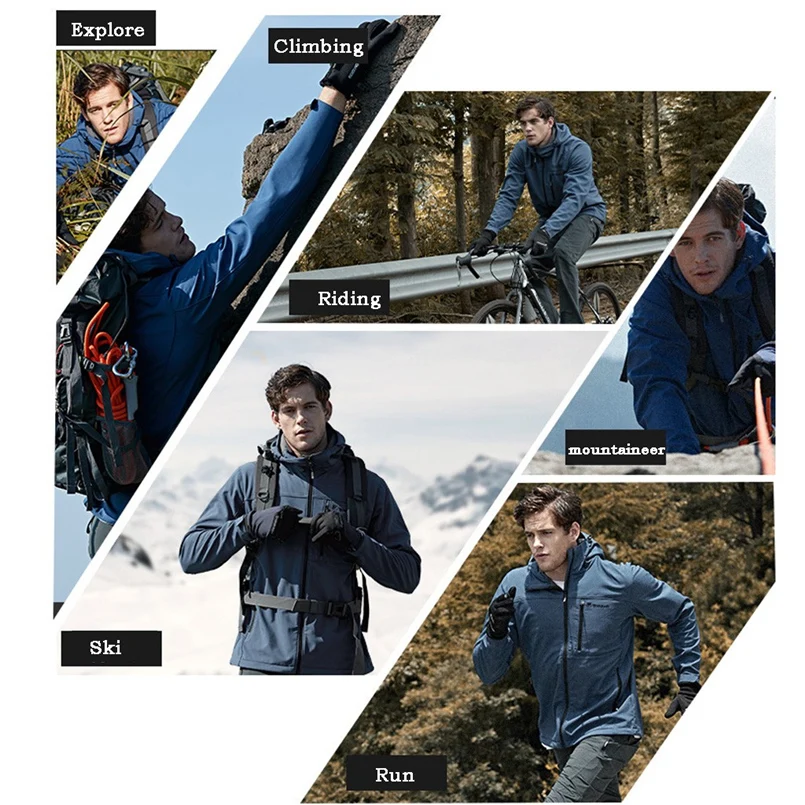 Мужские зимние теплые перчатки для сноуборда водонепроницаемые перчатки Зимние перчатки с сенсорным экраном для езды на велосипеде на открытом воздухе handschoenen ski 30S19