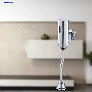

Tlhottop Wc Uinal Sensor Flush Valve Toilet Automatic Flush Valve Urinal Flushometer Polished Chrome Y-6312