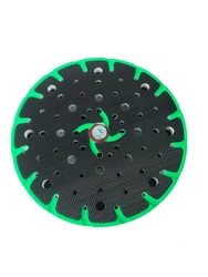 Tampon de ponçage de secours dur sans poussière, 6 pouces (150mm), 48 trous, pour ponceuse à crochet et boucle, 6 pouces 