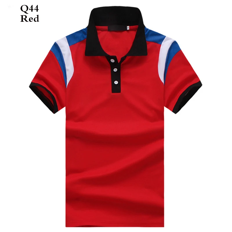 Polo shirt men jersey Short sleeve High Quality casual polo New spell color breathable Male Summer cool polo homme