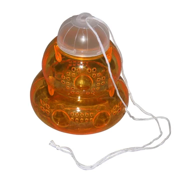 

Insect Catcher Physical Destruction Gourd Shaped Bee Killing Hanging Reusable Treetop Table No Escape Easy Entrance Garden Cages