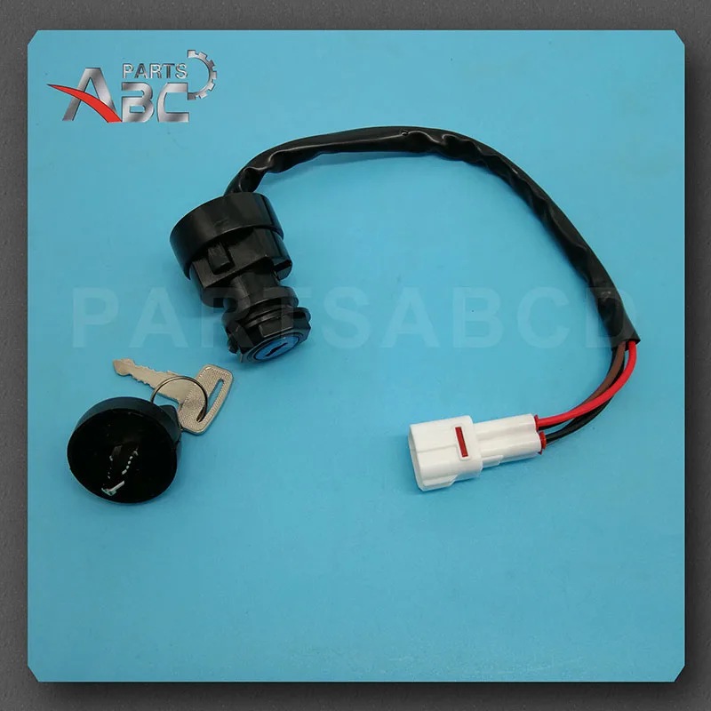 Motorbike Ignition Key Switch For YAMAHA WARRIOR 350 YFM350 2002 2003 2004 ATV Motorcycle Moped Scooter cloudfireglory mn113754 mr449457 5pin 6pin engine ignition key starting switch for mitsubishi lancer 2002 13 outlander 2003 14