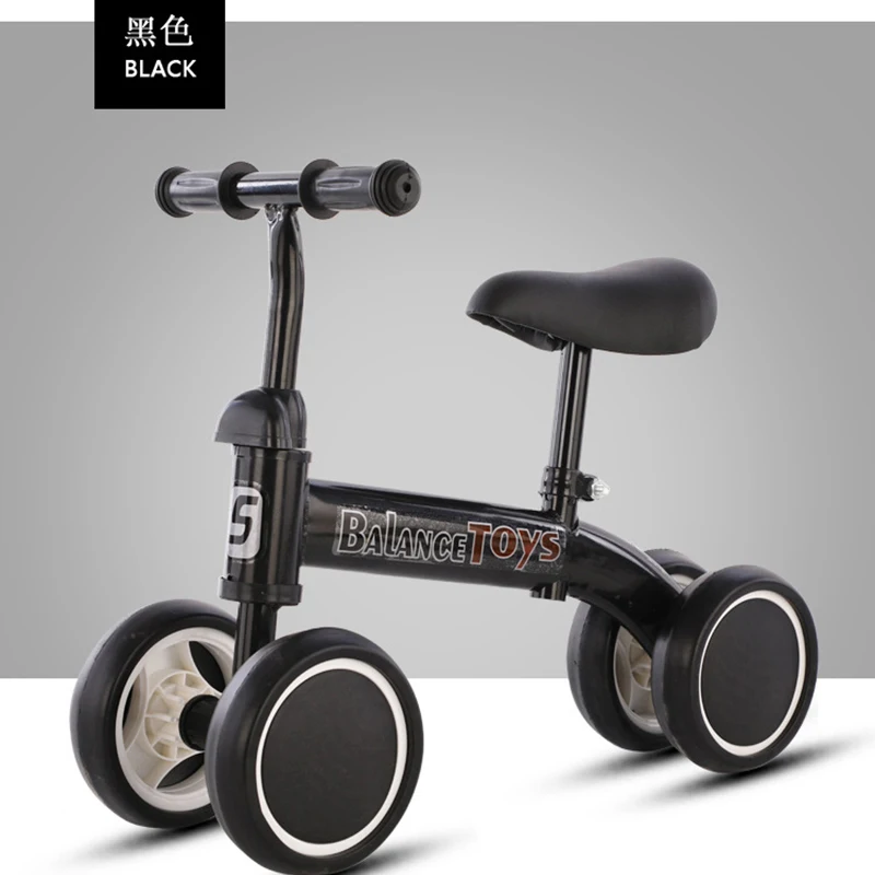 Lazykid-Bicicleta de equilibrio sin pedales para bebé, triciclo, juguetes de conducción, andador de aprendizaje para bebé, patinete de equilibrio sin freno de mano