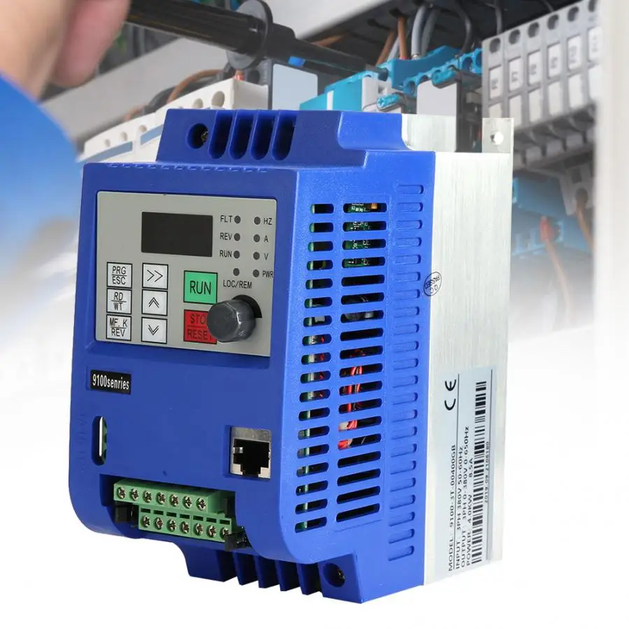 

3-Phase Vector Frequency Inverter VFD AC380V 4KW Frequency Converter Built-in PID controller NF9100-3T-00400G