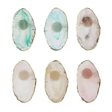 2 шт. Палитра для ногтей мини-пальцевое кольцо посуда УФ Гель-лак для рисования смешивание Рисование пигмент держатель пластина чехол инструменты для маникюра