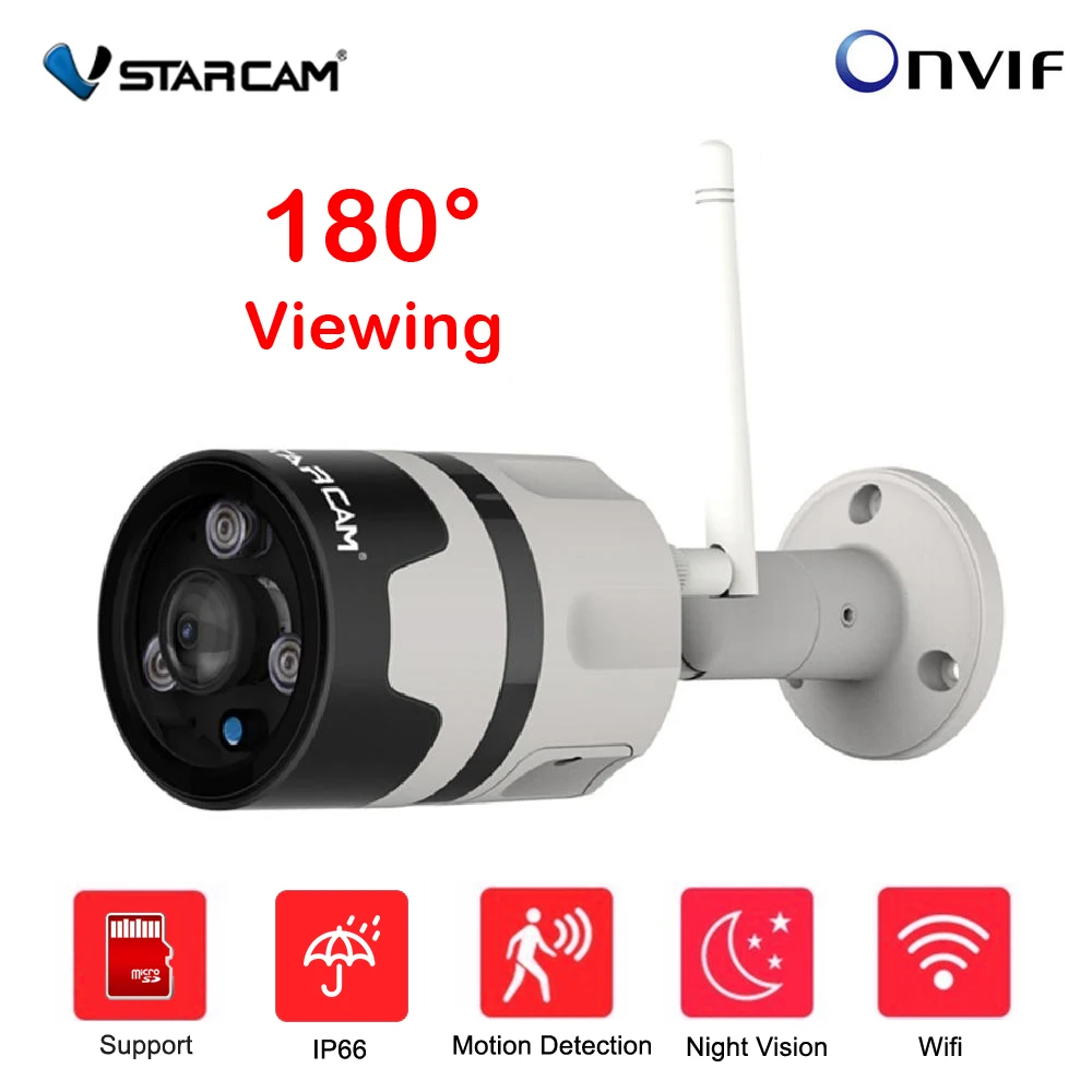 VStarcam C63S наружная панорамная камера видеонаблюдения Wifi 1080P 180 градусов