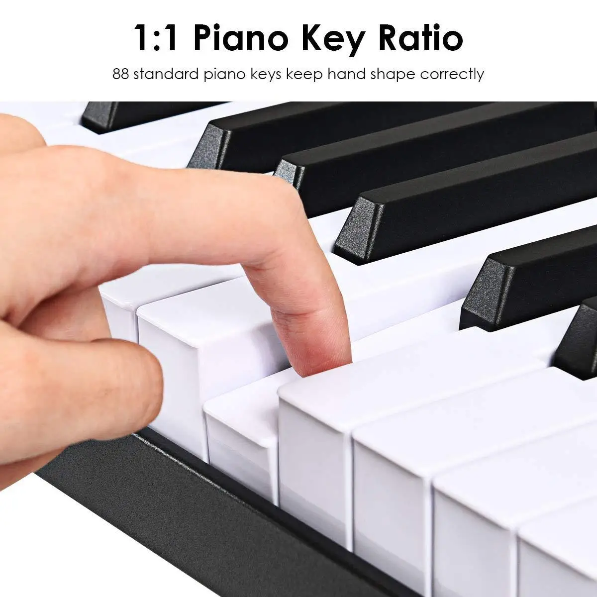 WERSI portable electronic piano 88-key beginner hand-rolled piano portable intelligent BX-II