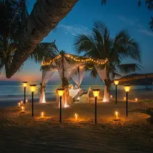 99 светодиодный светильник на солнечной батарее, мерцающий IP65 Водонепроницаемый светодиодный садовый светильник на солнечной батарее, настенный наземный светильник, уличный садовый светильник