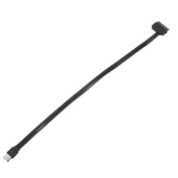 

Power eSATA USB 12V 5V Combo to 22Pin SATA USB Hard Disk Cable Adapter