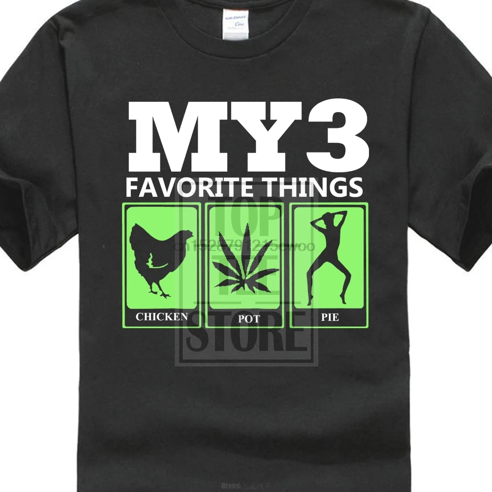

Men Tops Tees 2019 Summer Fashion New Chicken Pot Pie 420 Weed Blunt Dank Pot Smoker Men Funny T Shirt Loose
