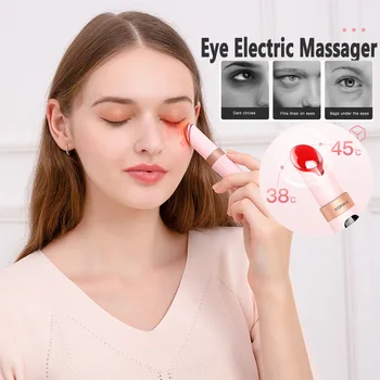 

Mini Electric Eye Face Massager Anti-Ageing Anti-Wrinkle Eyes Dark Circle Removal Massage Pen Portable Beauty Tools Eye Care