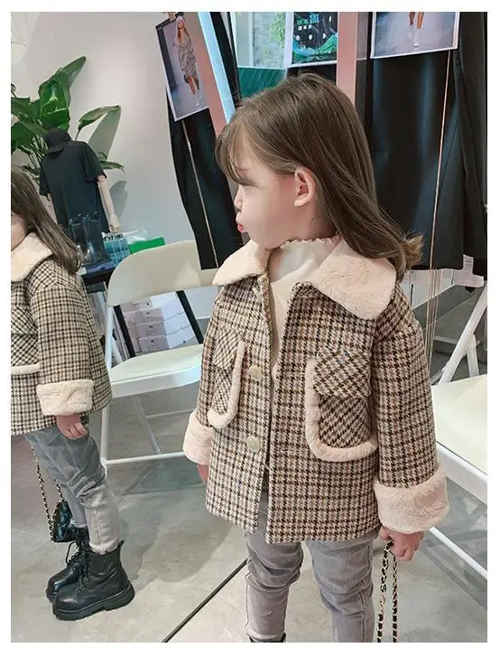 2-6 Years Winter Girls Thick Warm Parkas Coat Outerwear - Uniqwear