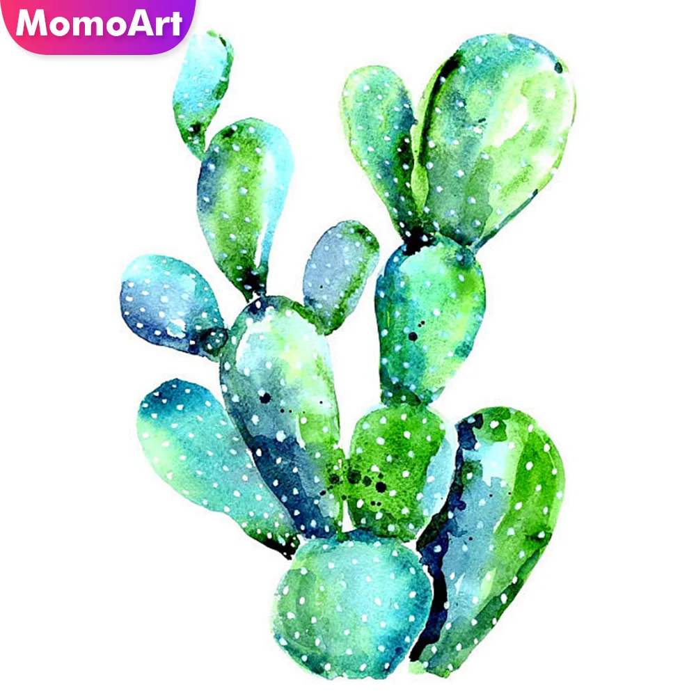 

MomoArt Diamond Painting Plant Cross Stitch 5D DIY Diamond Embroidery Home Decorations Gift Mosaic Full Square