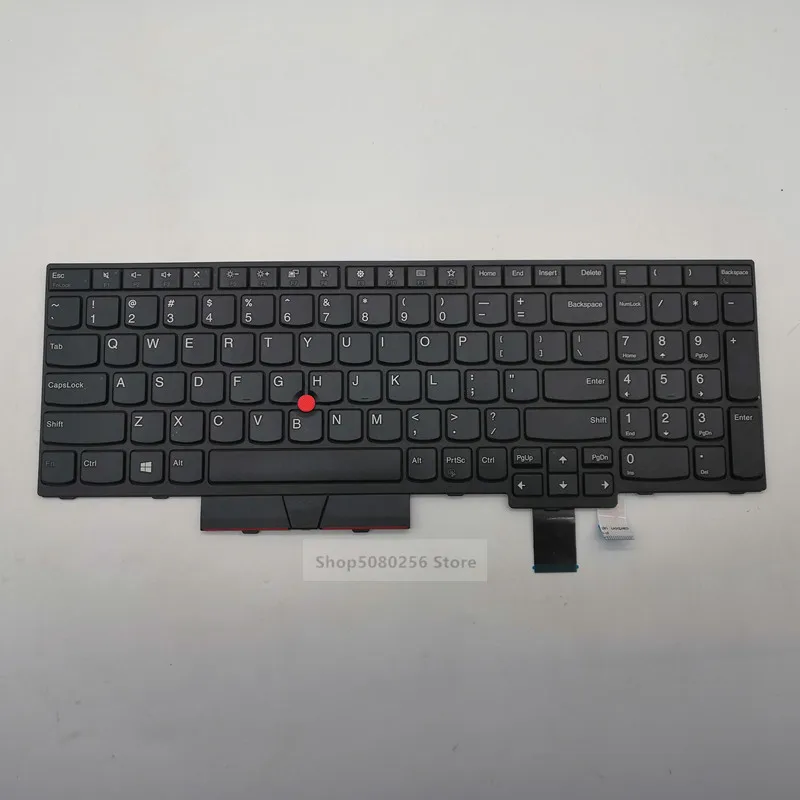 Новая клавиатура для ноутбука США для lenovo Thinkpad T570 P51S T580 P52S 01ER530 SN20M07877 американская клавиатура без подсветки