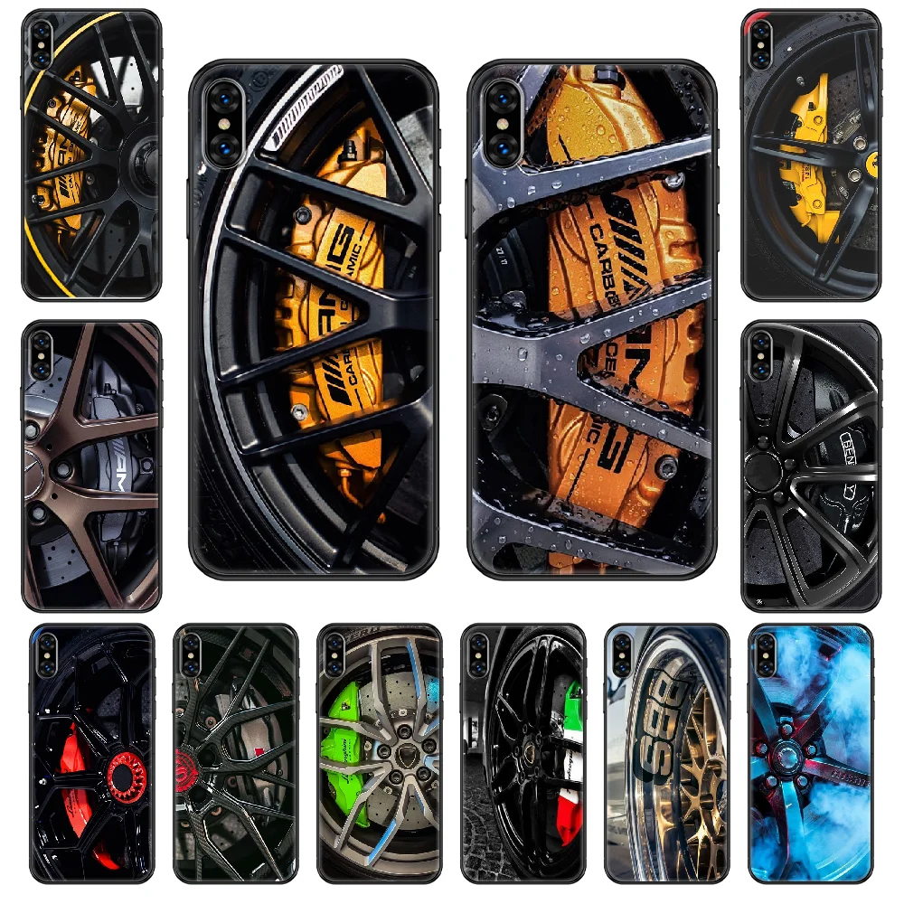 Спортивный автомобильный чехол для телефона iphone 4 4s 5 5S SE 5C 6 6S 7 8 plus X XS XR 11 PRO MAX 2020