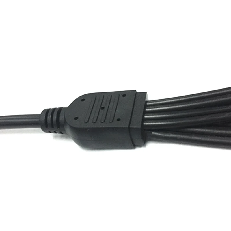 DC 2.1 1 to 8 Splitter Adapter Cable Power Lead Pigtail Female Male Plug for CCTV Security Camera OC-shipping | Безопасность и