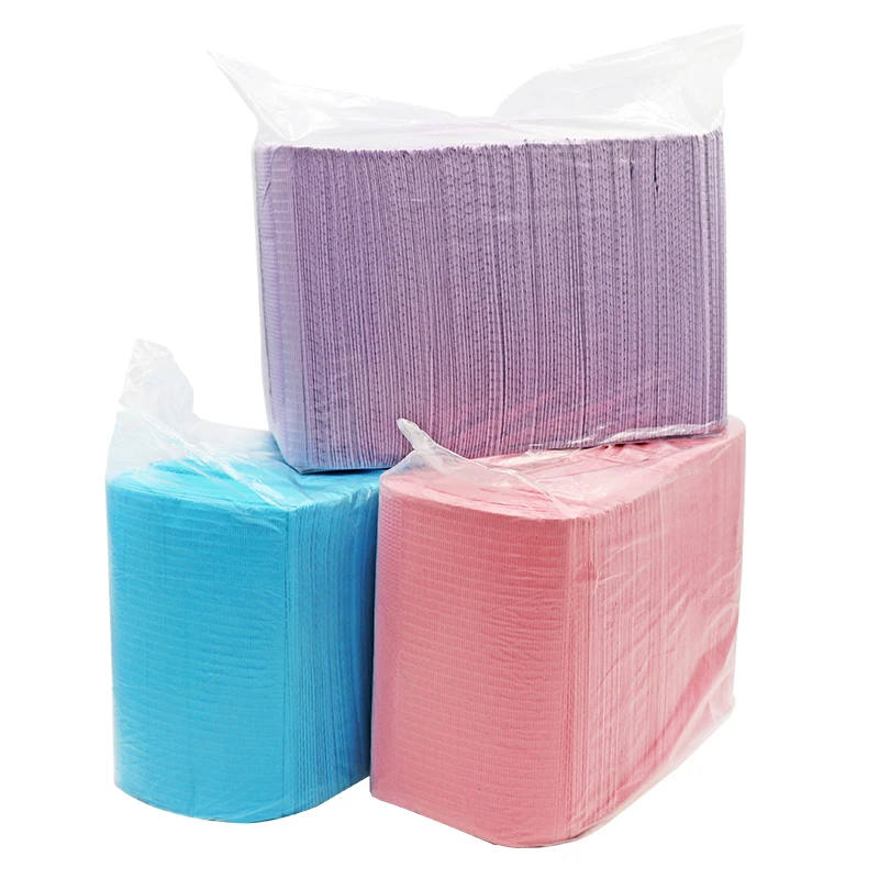 

125pcs/Bag Dentist Oral Hygiene Medical Paper Scarf Tattoo Bib Disposable Water Resistant Scarf Neckerchief Dental Material