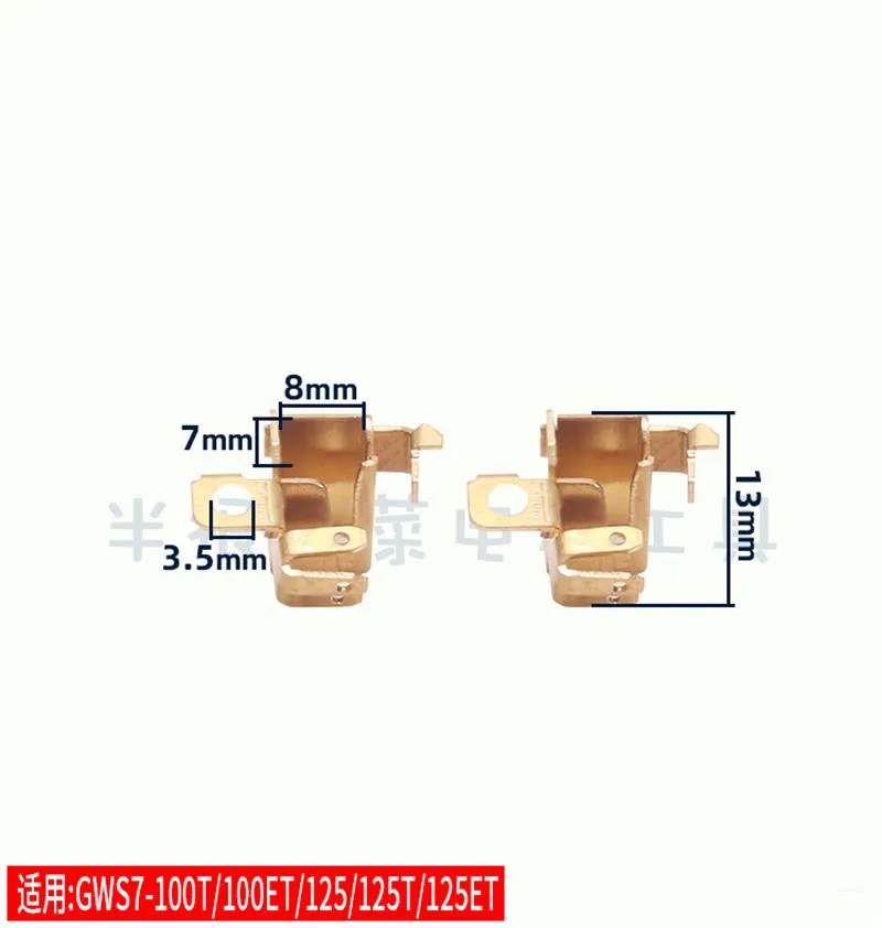 Angle grinder carbon brush holder suitable for Bosch GWS7-100/7-125 angle grinder accessories angle grinder brush barrel mk10 extruder 1 75 consumables m7 thread throat tube barrel for makerbot reprap 3d printer accessories