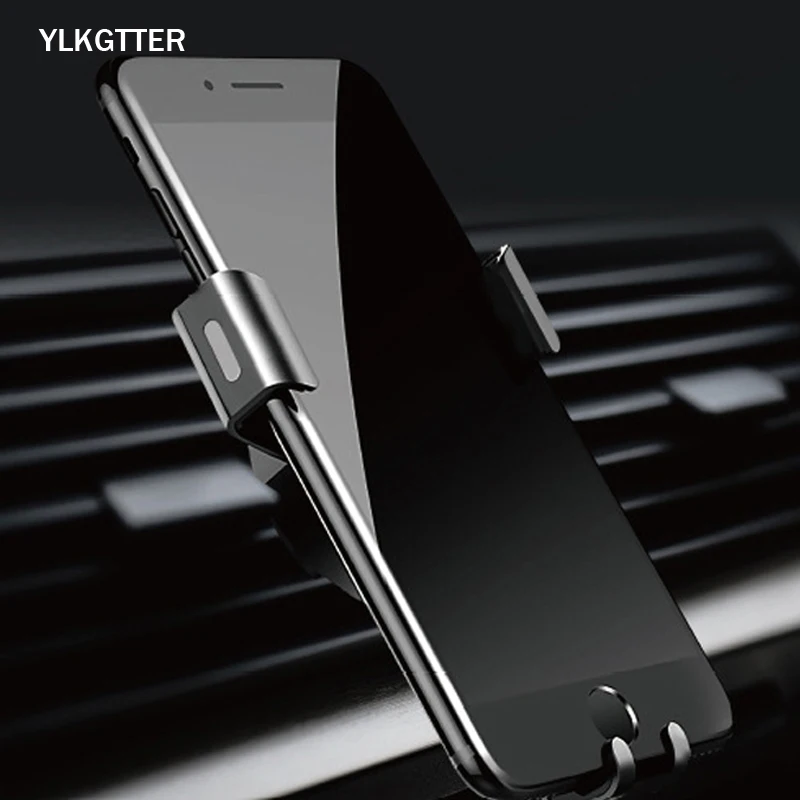 Автомобильный держатель для телефона YLKGTTER Gravity для автомобиля, слот для CD, держатель для телефона на вентиляционное отверстие для iphone, samsung, Xiaomi, подставка для телефона