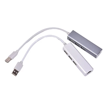 

1pc 3 Ports USB 2.0 Ethernet Lan Network Adapter Hub