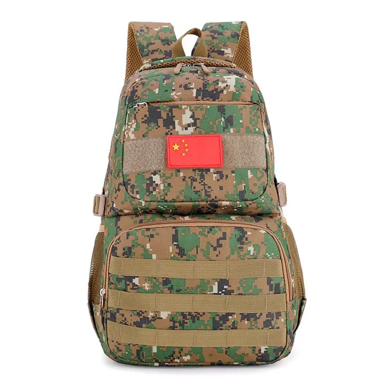 

Camouflage Backpack Casual Backpack Outdoor Men And Women Tactical Chicken Bag Wear-Resistant Backpack