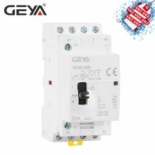GEYA GYHC 4P 16A 20A 25A 2NO2NC 220 V/230 V 50/60HZ Din rail бытовой AC Контактор В соответствии с стандартом