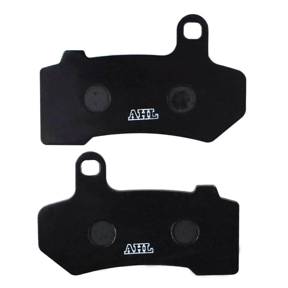 2 пары тормозных колодок для мотоцикла Harley V-Rod 2005-2006/VRSCX V Rod 2007 черный тормозной диск колодки