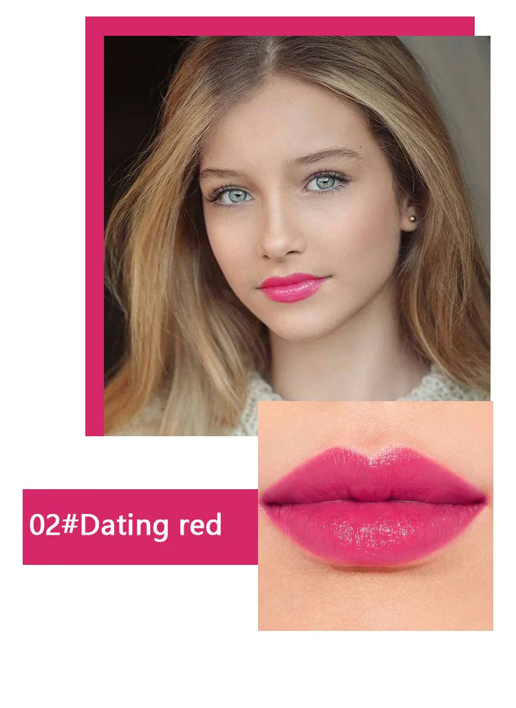 Transparent Changed Color Lip Balm Pink Pintalabios Jelly Flower Makeup Temperature Lipstick Moisturizer Long-lasting Lipbalm