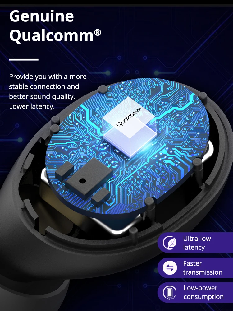 Tronsmart Onyx Free TWS Wireless Earbuds UV Bluetooth Earphones QualcommChip with aptX IPX7 waterproof