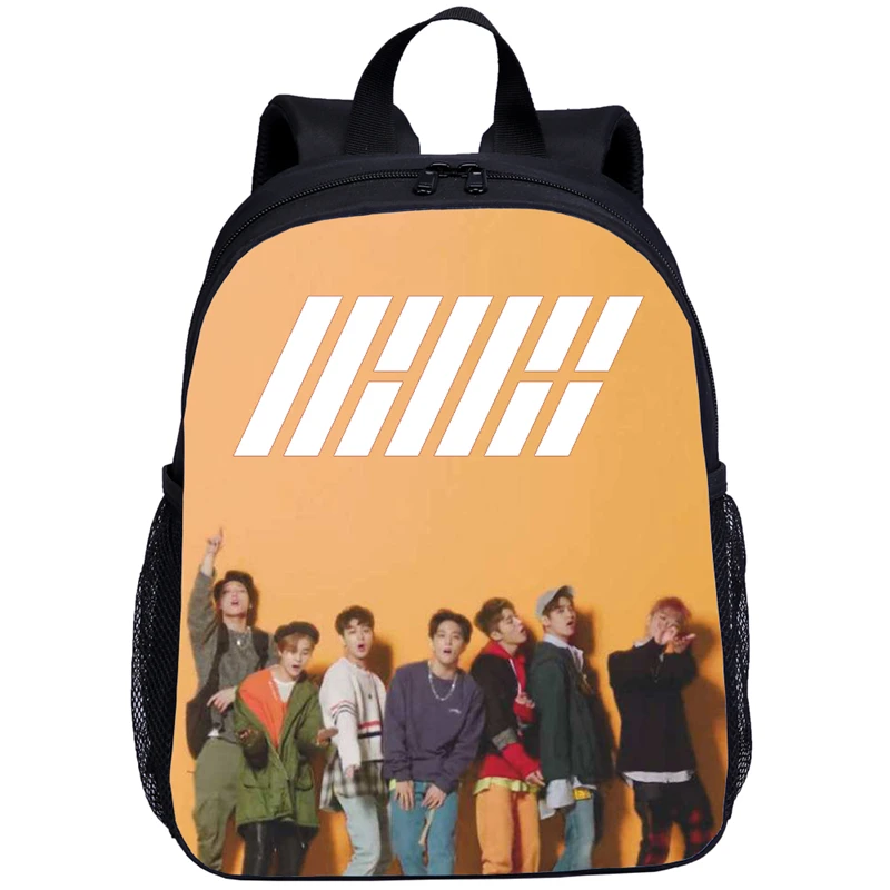 Цвет: желтый Модные детские рюкзаки Kpop IKON, мини школьный рюкзак для девочек с принтом Idol, школьный рюкзак для младенцев, школьные сумки для мальчиков, туристический подарок - Цвет: Цвет: желтый