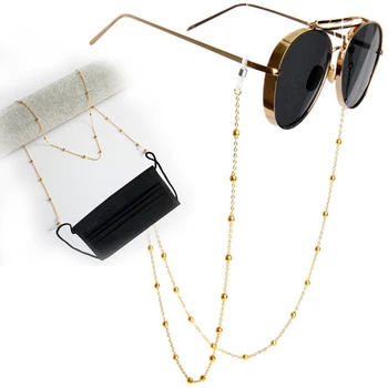 

Kid Women Strap Non-slip Eyeglass Holder Cord Neck Sunglass Strap Chain Glass Chain Face Mask Chain Necklace for Unisex Jewelry