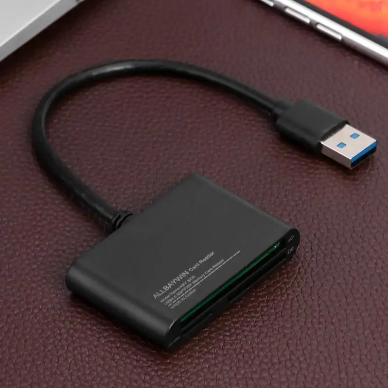 3 в 1 универсальная карта памяти+ TF карта+ CF карта высокоскоростной USB3.0 кардридер