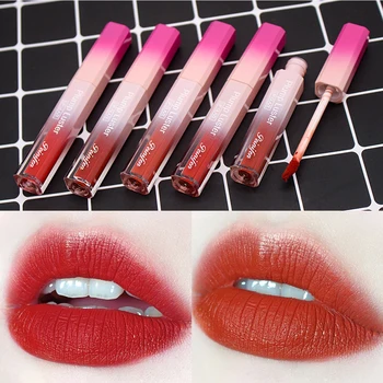 

5pcs Moisturizing Lip Tint gloss Nude Long Lasting Waterproof Makeup Lip Glaze Matte Liquid Lipstick