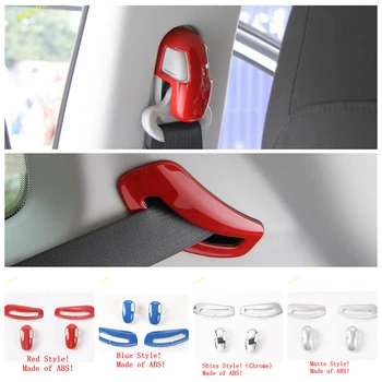 

Lapetus Car Seat Safety Belt Buckle Frame Cover Trim Fit For Jeep Compass 2017 2018 2019 2020 Auto Accessories ABS