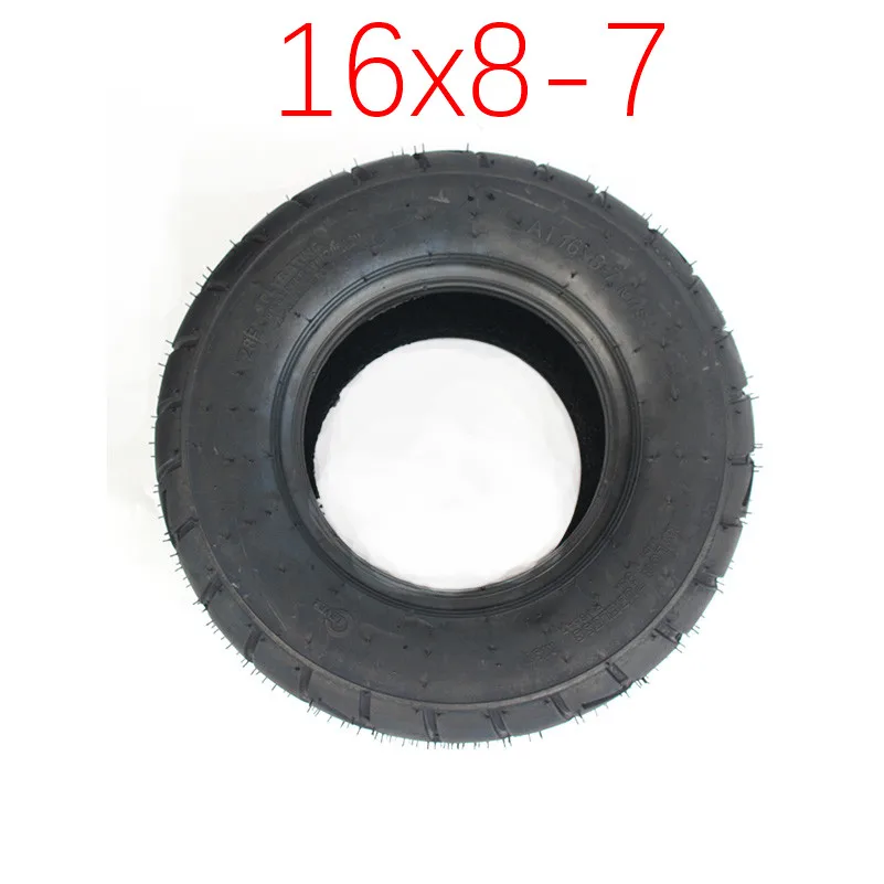 Высокая производительность 16x8. 00-7 ATV резина для шины подходит для ATV 50CC, 90CC, 70CC, 110CC, 125CC внешняя бескамерная шина