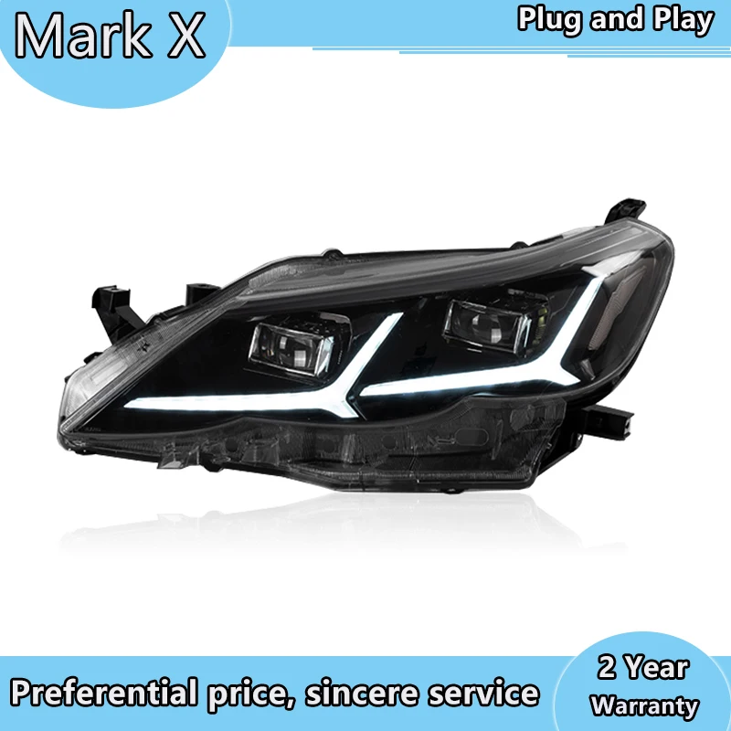 Фабрики для автомобильных фар Reiz Mark X 2010 2011 2012 полный светодиодный налобный