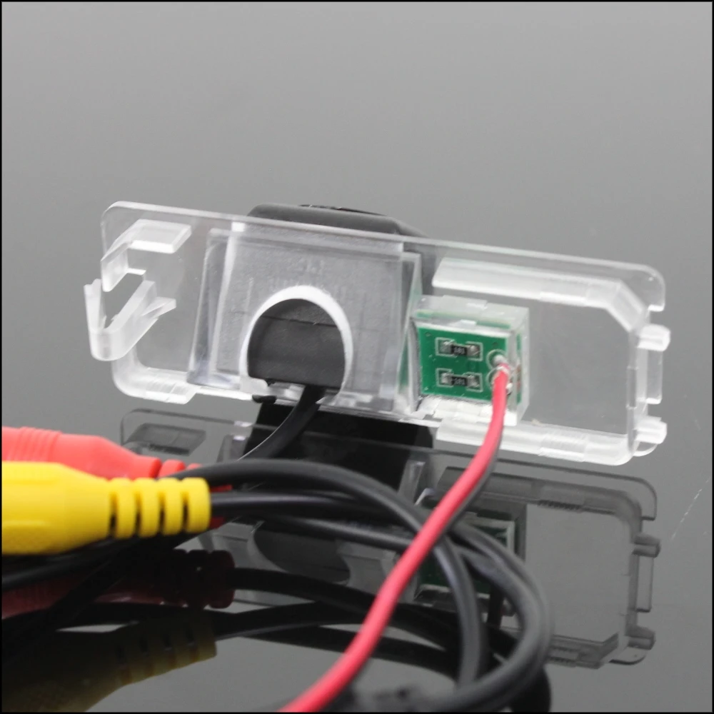 LiisLee Car Reversing image Camera For Skoda Roomster 5J 2006~2015 Night Vision HD WaterProof Dedicated Rear View back CAM hks