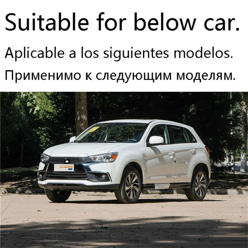 Обновленные молдинги внешние аксессуары Tunning передний задний диффузор для губ