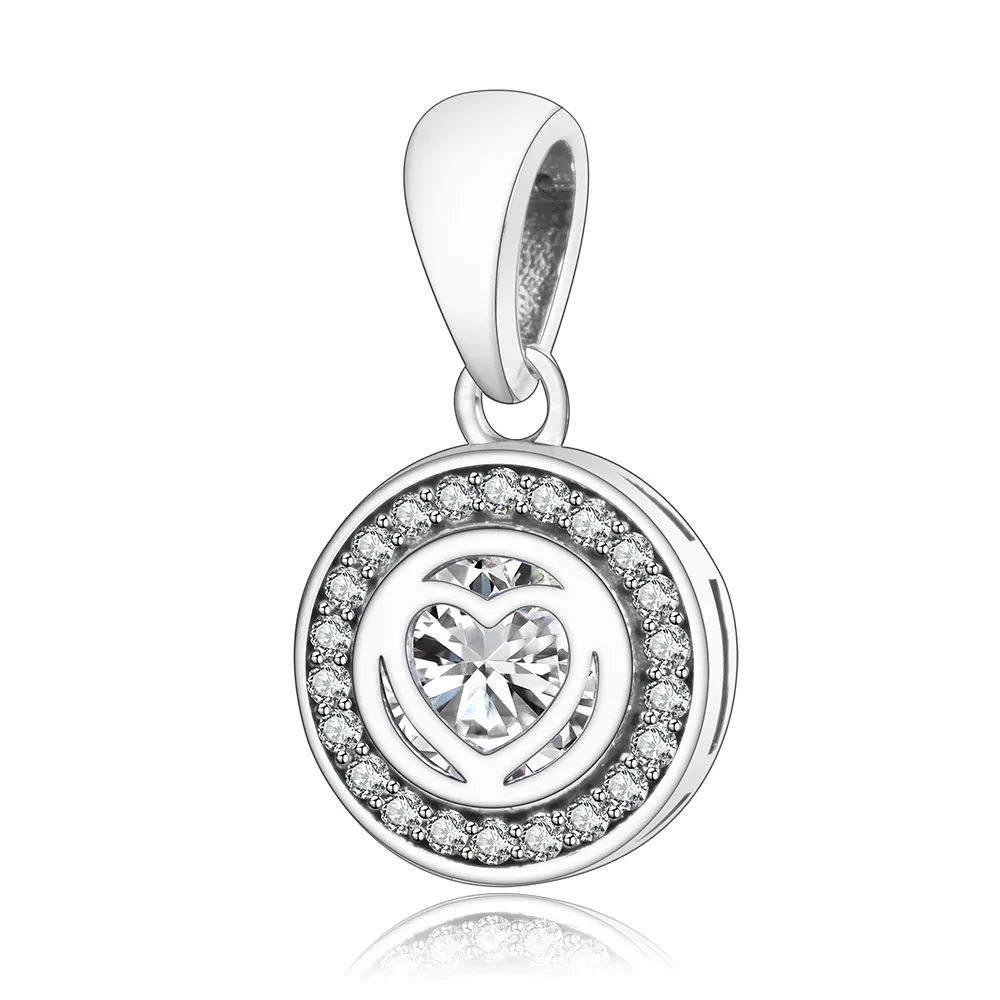 Fit Original Pandora Charms Náramek Přívěsek 925 Sterling Silver Charm Beads 2017 Regalo di San Valentino pro ženy DIY Berloque