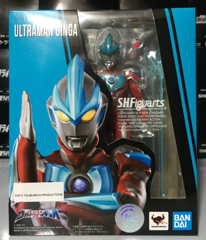 Японское аниме оригинальные духи BANDAI Tamashii нация S.H. Figuarts/фигурка SHF-Ultraman Ginga