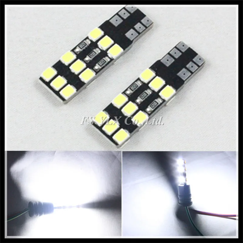 Светодиодный светильник FSYLX для автомобиля T10 W5W 2835 18SMD ширина 194 501 canbus без ошибок