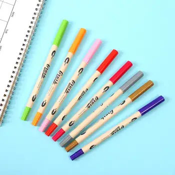

7/13/26pcs/set Creative simplicity Brush Pen Double-headed Art Markers Sketch Drawing Pen kawaii arts and crafts supplies