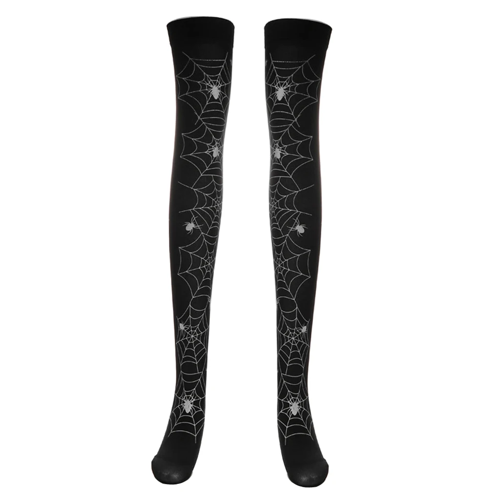 Women Girls Long Striped Socks Over Knee Thigh High Socks Stocking