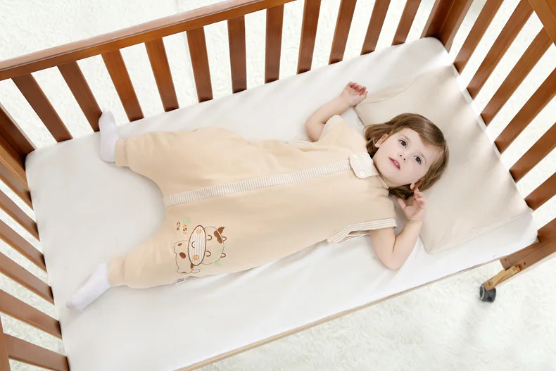 HereNice/детский спальный мешок для сна; плотный теплый спальный мешок для малышей; одеяло с животными; толстовка с капюшоном